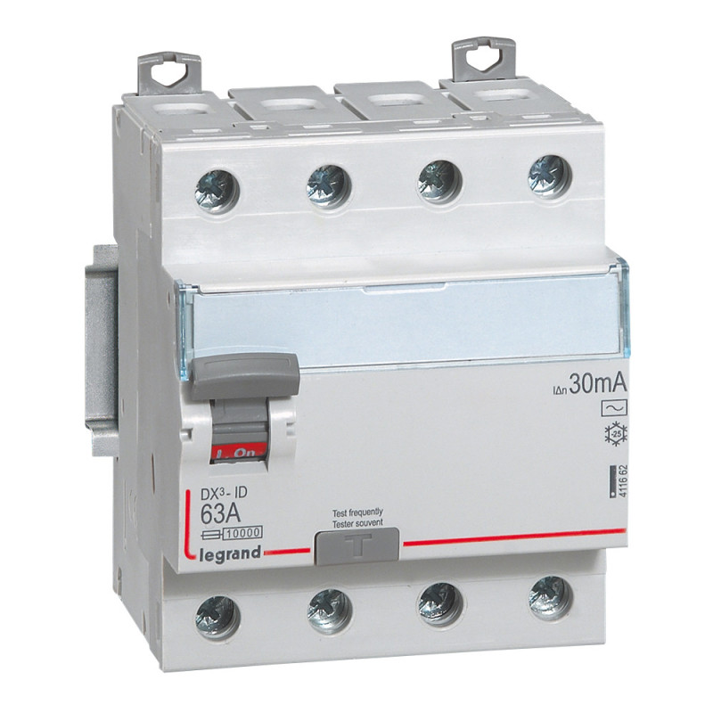 Interruptor diferencial trifásico Legrand