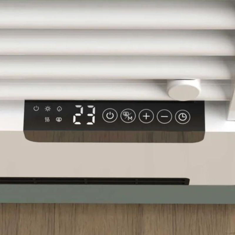 Secatoallas eléctrico Milano con calefactor bajo consumo de Rointe en detalle