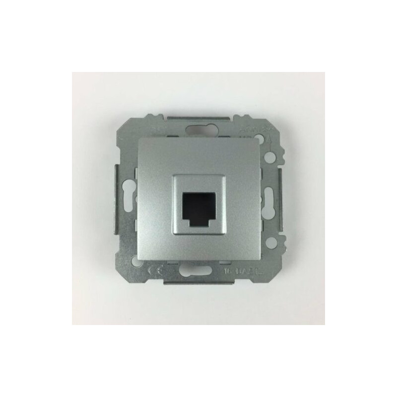 Toma informática de datos Doble RJ45 (Compatible con Siemens Delta Viva)