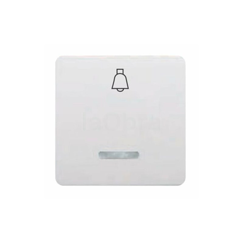 Tecla pulsador timbre estrecha visor BJC Sol 16716-L (Compatibles con las series BJC Sol, Rehabitat Estrella, Rehabitat