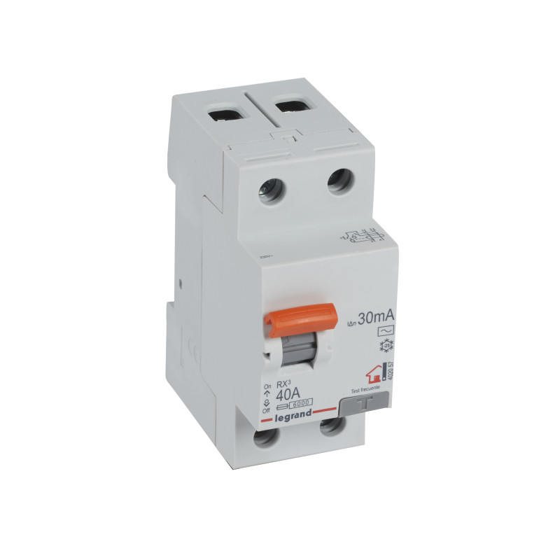 Interruptor diferencial monofásico de vivienda Legrand