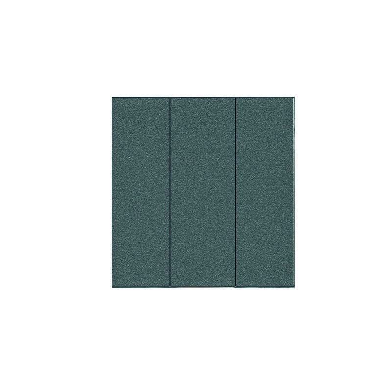 Teclas gris oscuro partidas para interruptor triple Viko Panasonic Karre Plus WKTR00151DG