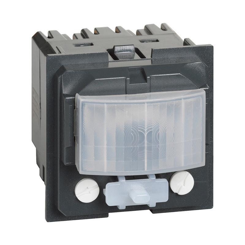 Interruptor con sensor de movimiento IR 2 hilos 2 módulos Btcino K4430 Living Now