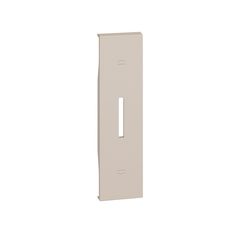 Tecla iluminable para pulsador doble de persiana de 1 módulo Bticino Living Now