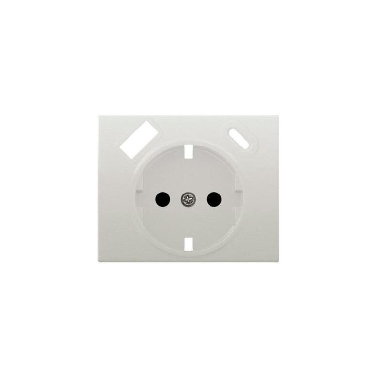 Tapa base de enchufe schuko con USB doble 22724-USBC BJC Mega