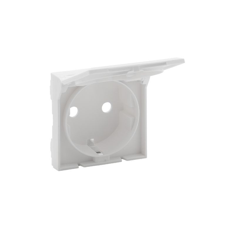 Frontal de Base de corriente 2P+T con tapa Legrand Niloé Step