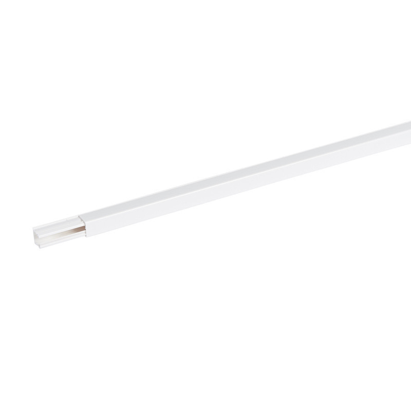 Microcanal 1 de aire acondicionado base adhesiva longitud 2 metros blanco Legrand