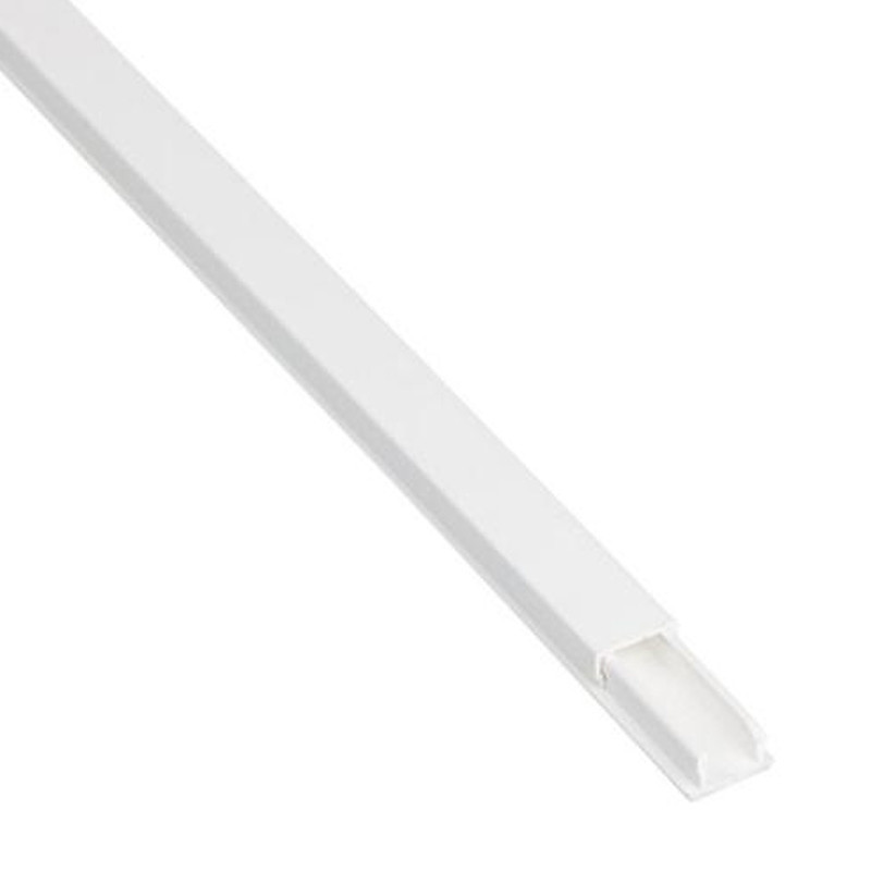 Microcanal 1 de aire acondicionado base adhesiva longitud 2 metros blanco Legrand