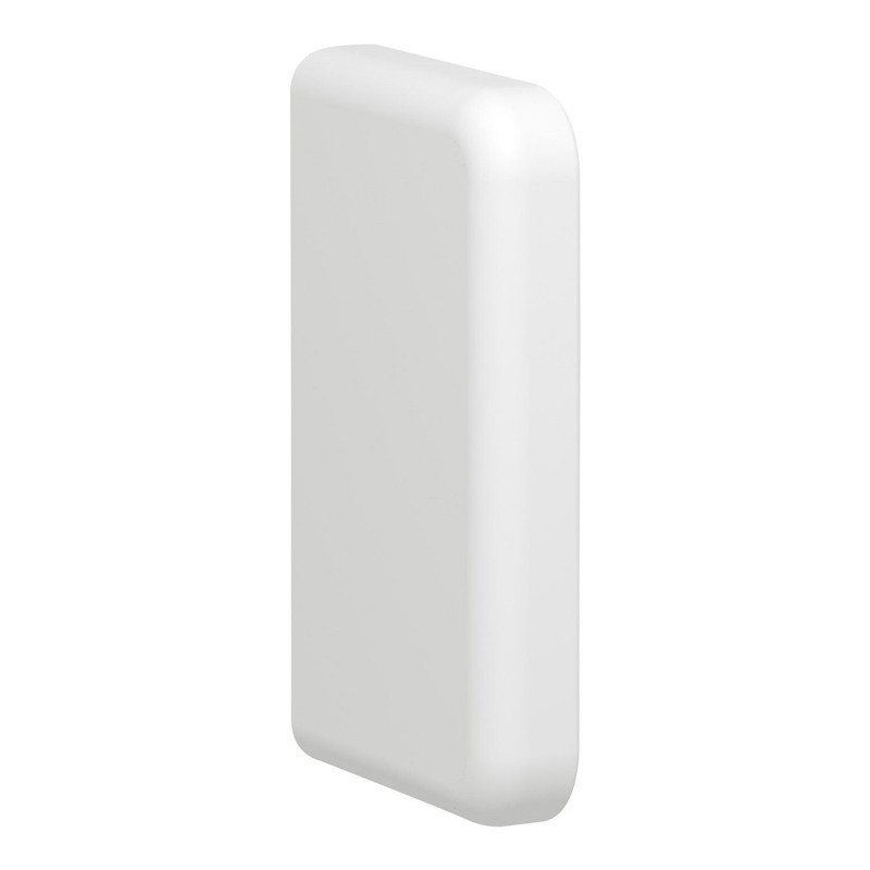 Tapa final de canal de tubería aire acondicionado Fluidquint blanco Legrand