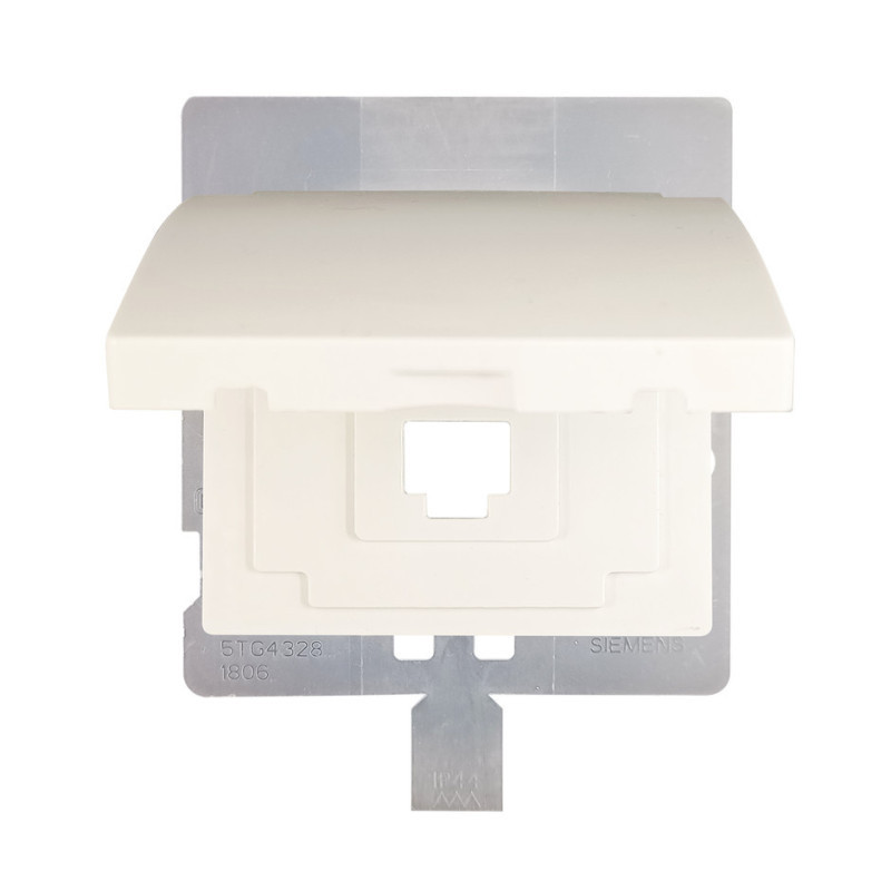 Tapa Articulada para RJ45 IP44 para BJC Iris Estanca Antracita Cosso