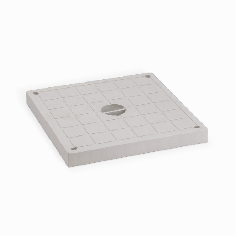Tapa para arqueta cuadrada PVC