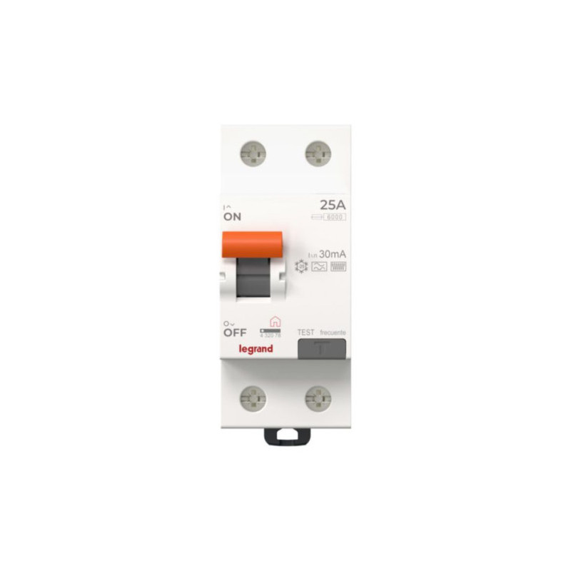 Interruptor diferencial monofásico RX de vivienda en Clase F 30 mA Legrand