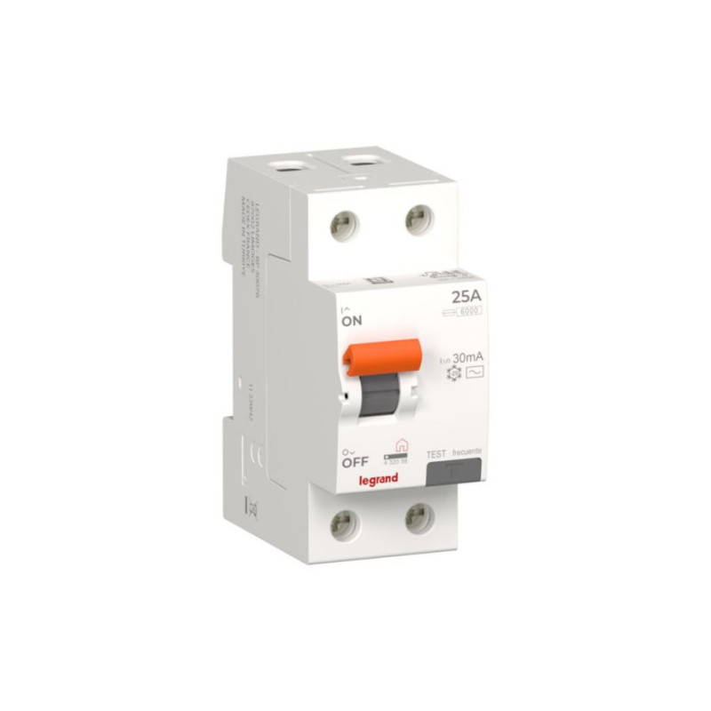Interruptor diferencial monofásico RX de vivienda Legrand