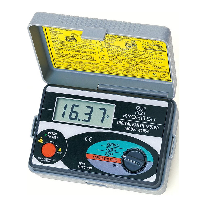Medidor de tierra digital Kyoritsu 4105A