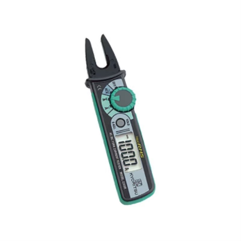 Pinza amperimétrica digital 100A CA/CC con mordaza abierta Kyoritsu 2300R