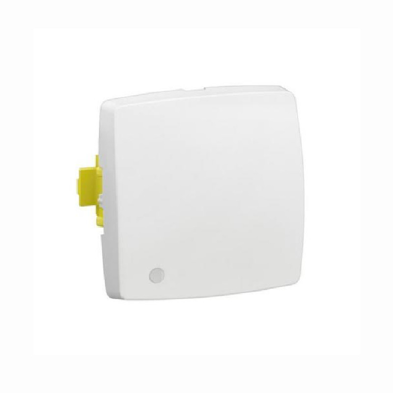Interruptor/Conmutador/Pulsador con visor componible blanco Legrand Oteo 086117L
