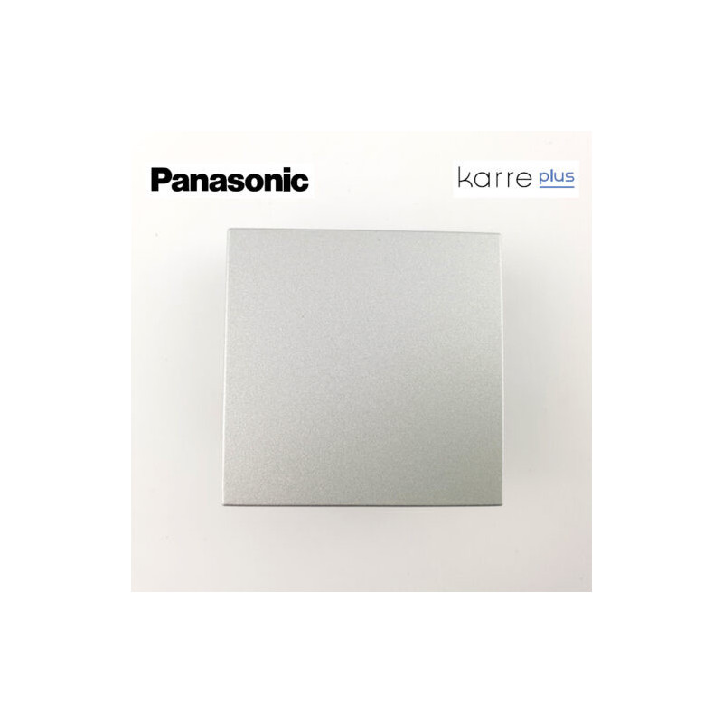 Tecla en plata para interruptor, conmutador, cruzamiento e interruptor bipolar Viko Panasonic Karre Plus WKTR00011SL