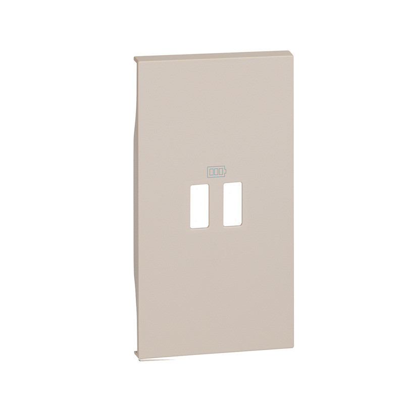 Tecla para el doble cargador USB Bticino Living Now