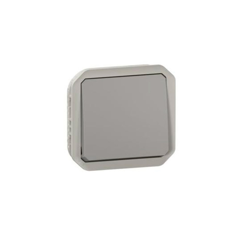 Pulsador estanco Plexo Modular Legrand Plexo gris