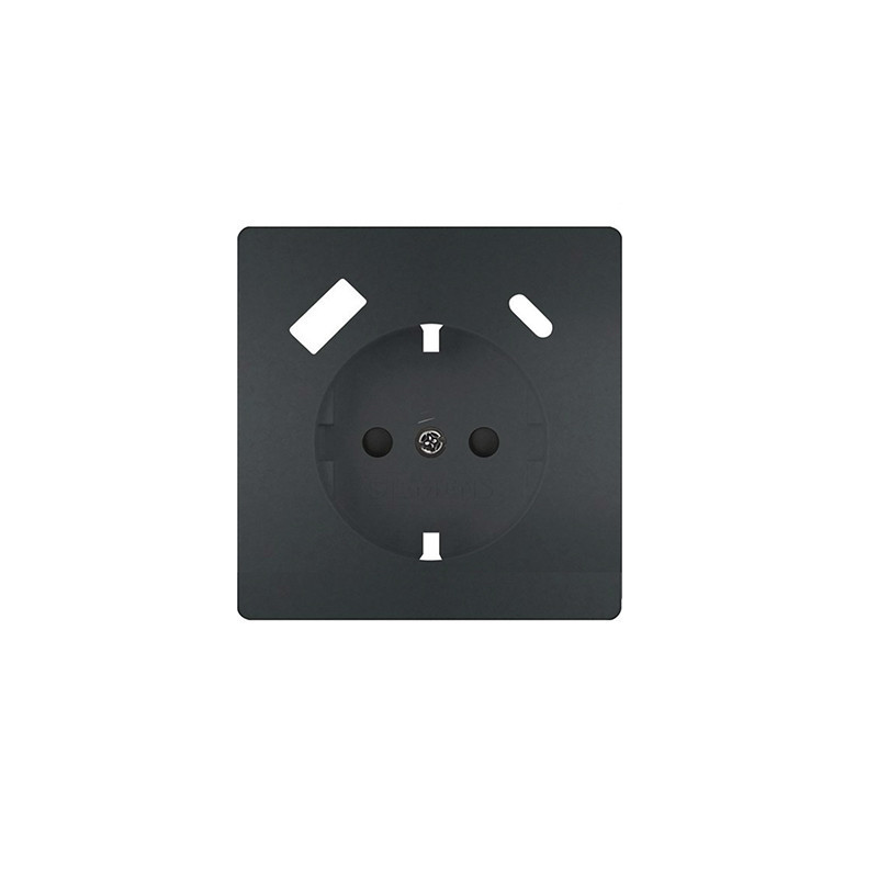 Tapa base de enchufe schuko USB tipo A + USB tipo C BJC Miro