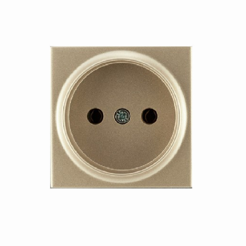 Tecla para enchufe en gris oscuro Viko Panasonic Karre Plus WKTR02121BR