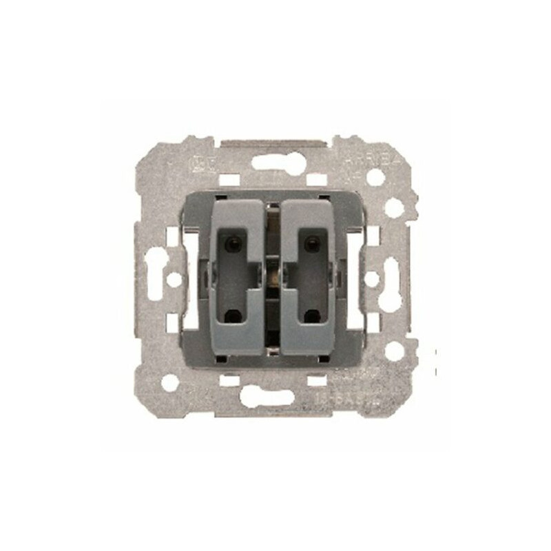Doble interruptor BJC Ref.: 18509 (Compatible con las series Bjc Iris, Iris Plus, Mega, Siemens Delta line ,Miro y Style