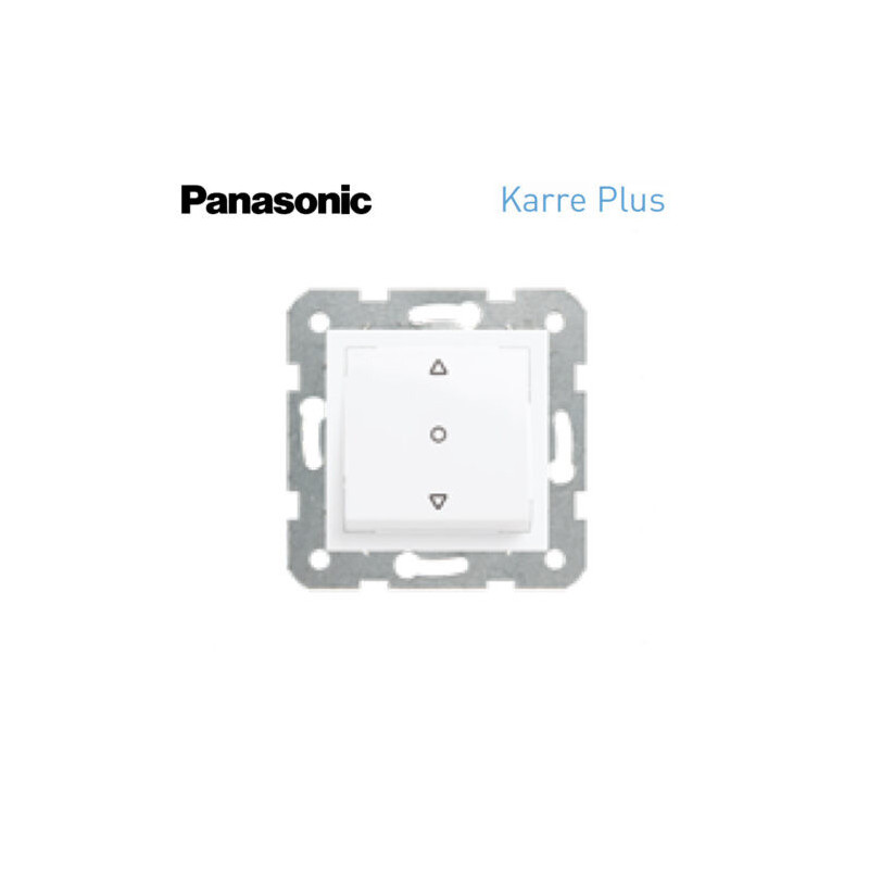 Base de enchufe schucko con tapa Panasonic Karre Plus WKTT02102WH