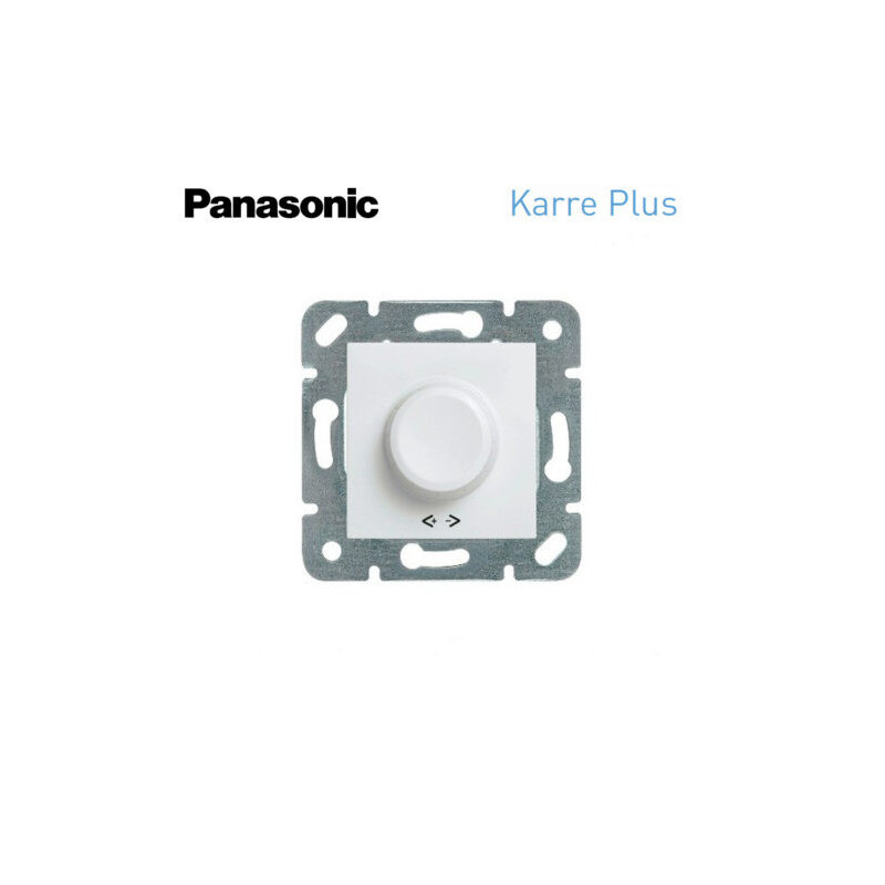 Regulador de iluminación LED RL 6-100W/VA Panasonic Karre Plus WKTT05202WH