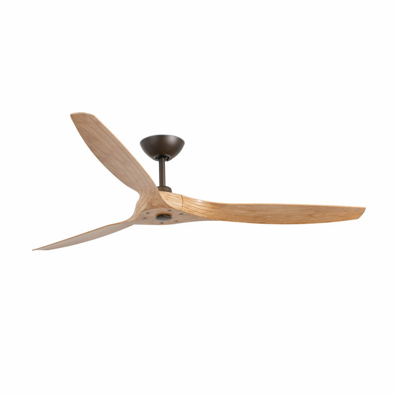 Ventilador de techo MOREA L marrón claro DC