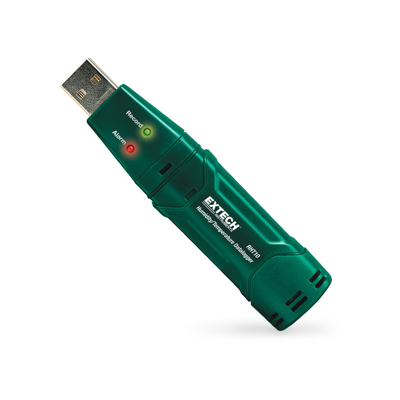 Registrador USB temperatura humedad Extech RHT10