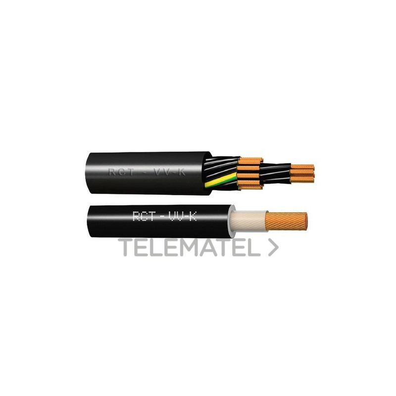 Manguera eléctrica 6 x 1.5 mm²