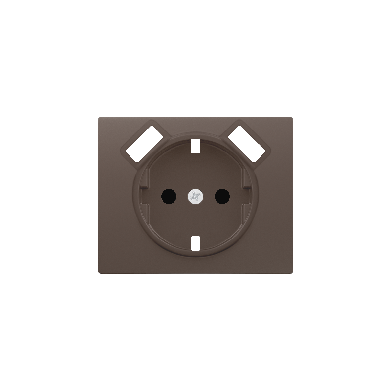 Tapa base de enchufe schuko con USB doble BJC Iris y Iris Plus 18724-USB