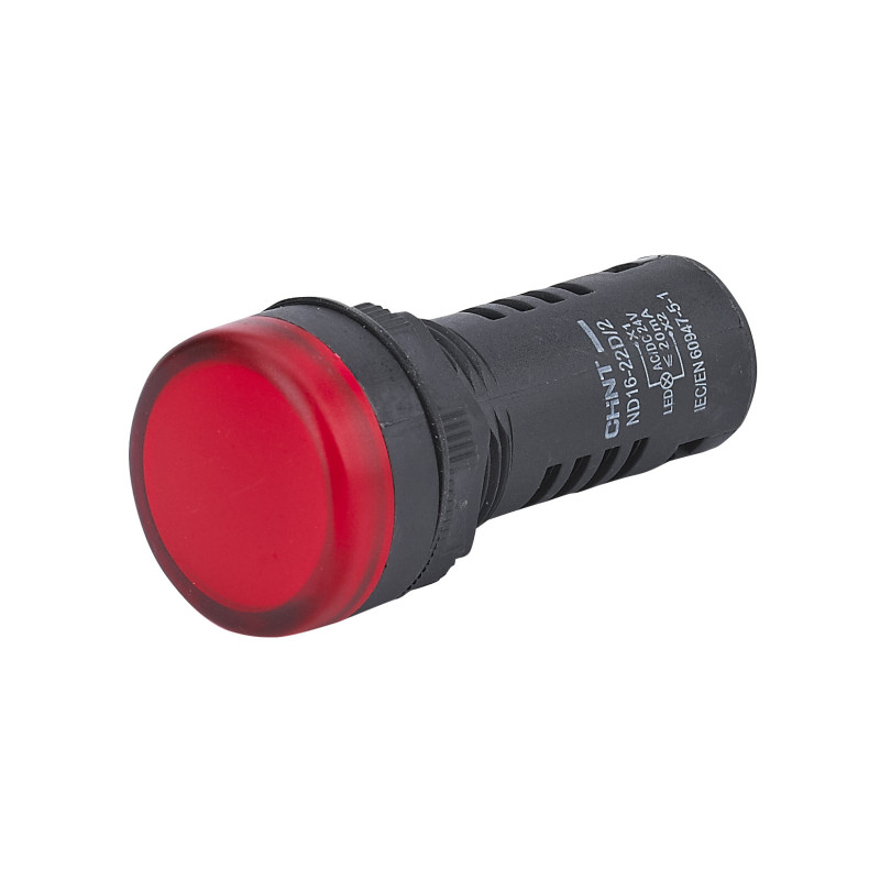 Piloto estándar de plástico LED 230Vca/Vcc Chint