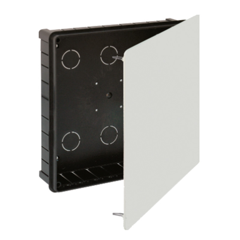 Caja de registro eléctrico de empotrar