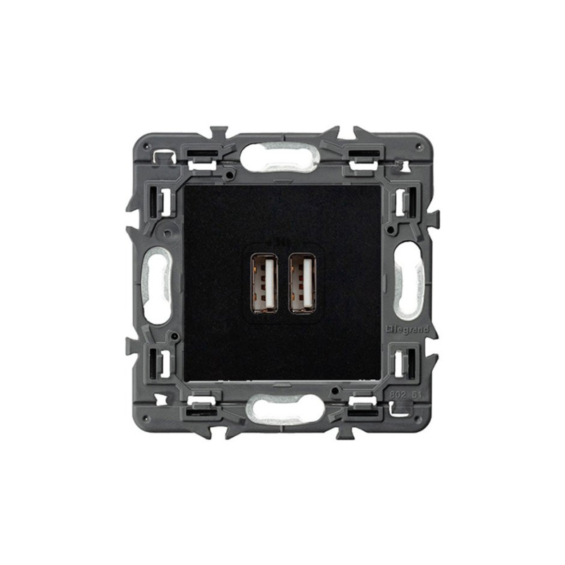 Cargador doble USB tipo A Legrand Valena Next