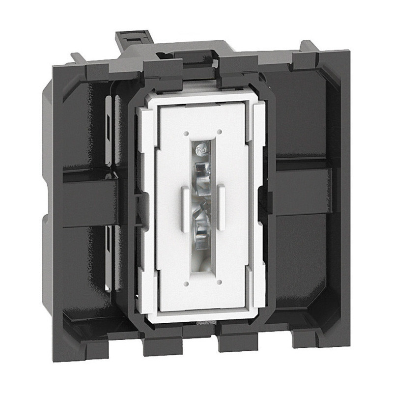 Conmutador 10 AX-250 Vca de 1 módulo o 2 módulos Bticino Living Now