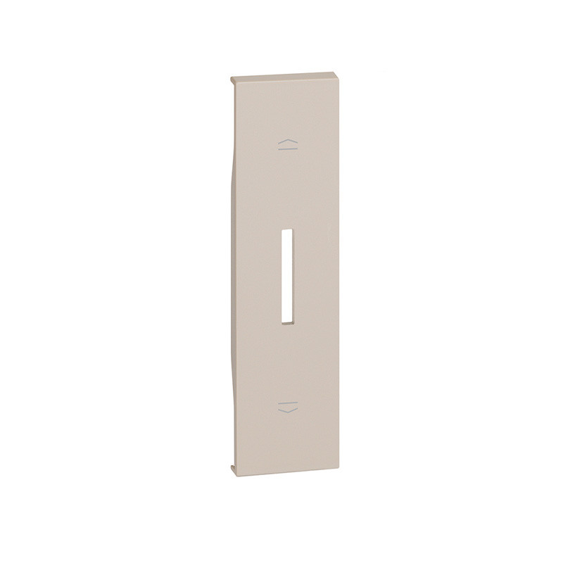 Tecla iluminable para conmutador de persiana de 1 módulo Bticino Living Now