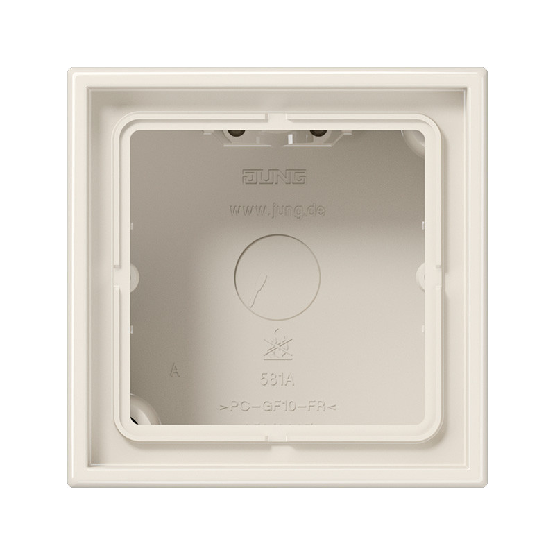 Caja de superficie con base extraíble Jung LS990