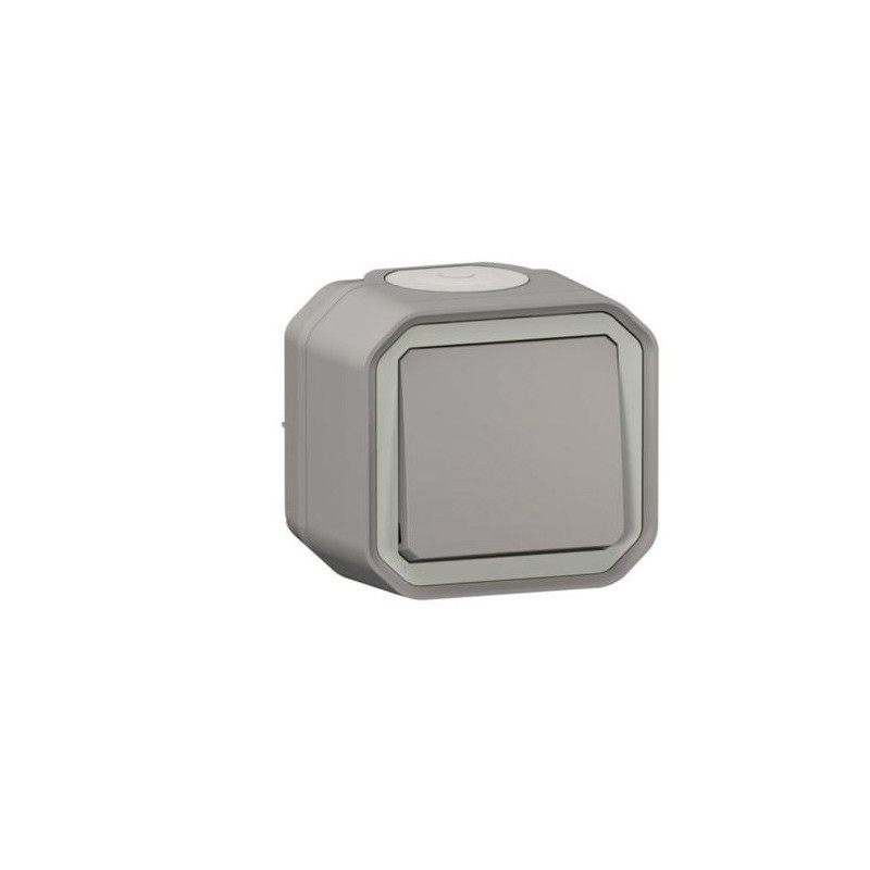 Pulsador Estanco Monobloc de Superficie Legrand Plexo
