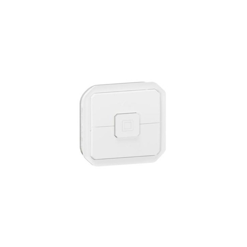 Conmutador estanco doble mecanismo directo motor/persianas modular Legrand Plexo blanco