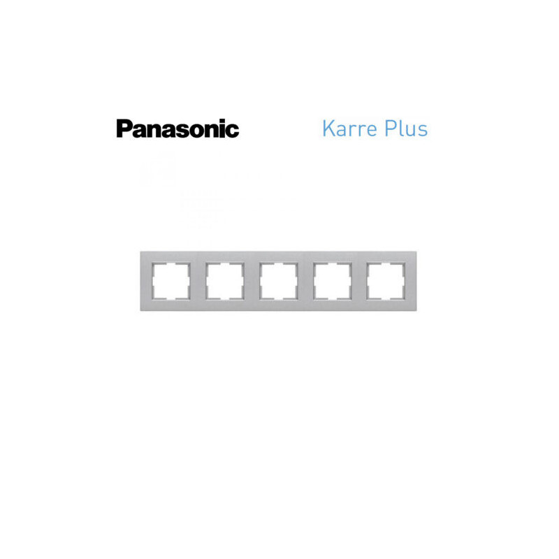 Marcos en plata Viko Panasonic Karre Plus