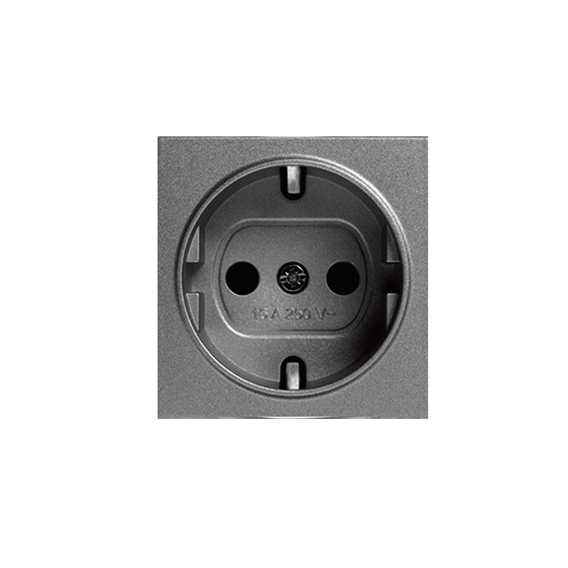 Tecla para enchufe en gris oscuro Viko Panasonic Karre Plus WKTR02121DG