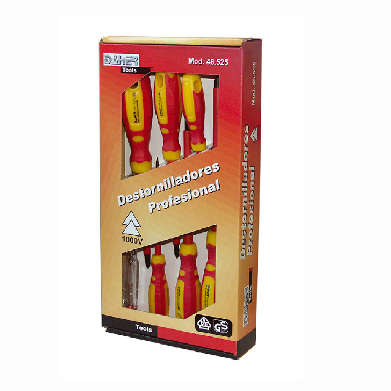 Kit de 8 destornilladores profesionales