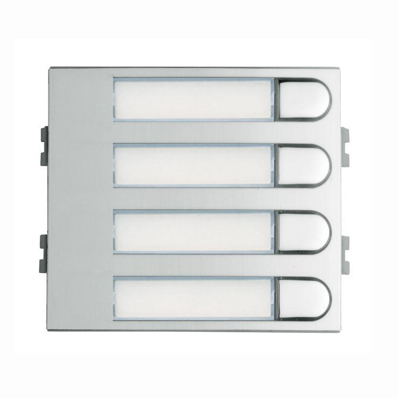 Módulo de SKYLINE de 4 pulsadores para sistemas DUOX PLUS, BUS2 y VDS 7367 Fermax