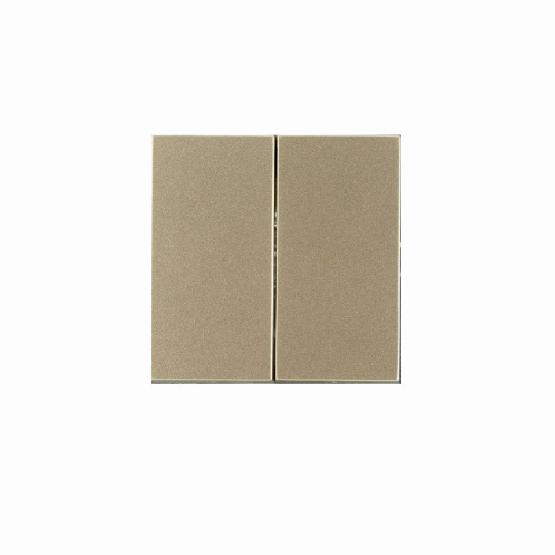 Tecla partida para interruptor y conmutador color Bronce Viko Panasonic Karre Plus WKTR00091BR