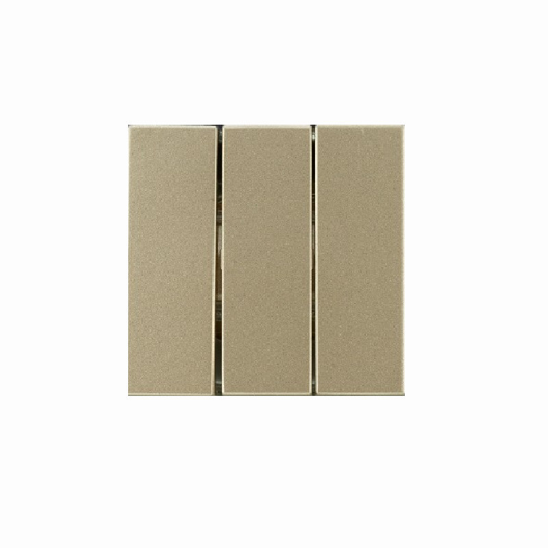 Teclas partidas para interruptor triple Bronce Viko Panasonic Karre Plus WKTR00151BR