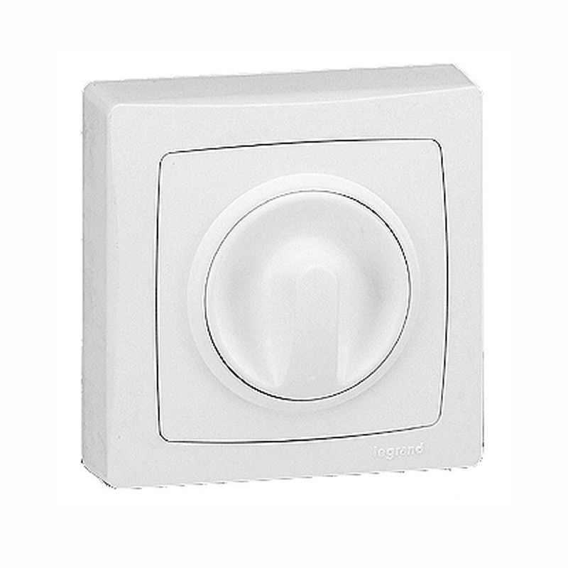 Regulador rotativo monobloc blanco Legrand Oteo 086068