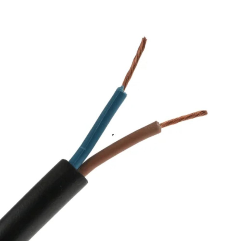 Manguera eléctrica H05VV-F 2 x 1 mm²