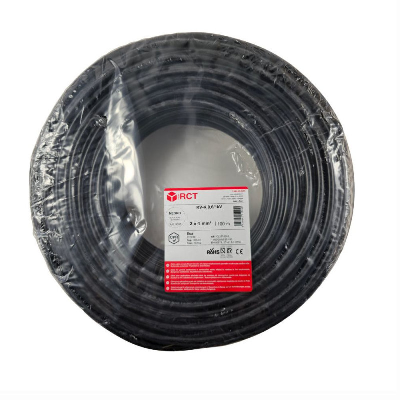 Manguera eléctrica 2 x 4 mm²