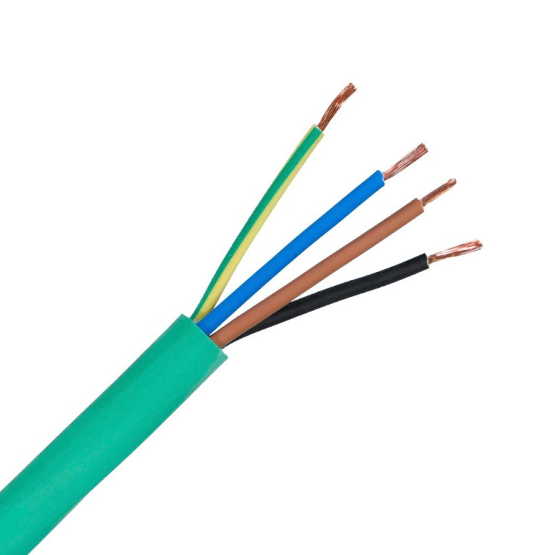 Manguera eléctrica libre halógenos 4 x 10 mm²